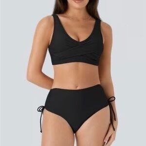 HALARA Black Women's Bikini Set